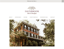 Tablet Screenshot of faunbrook.com